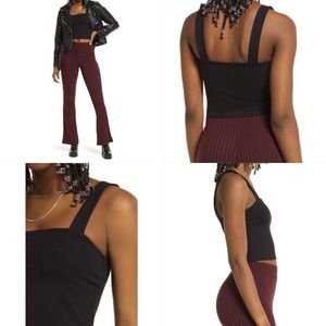 90's Style BP. Black Crop Top, NWT, XXS
